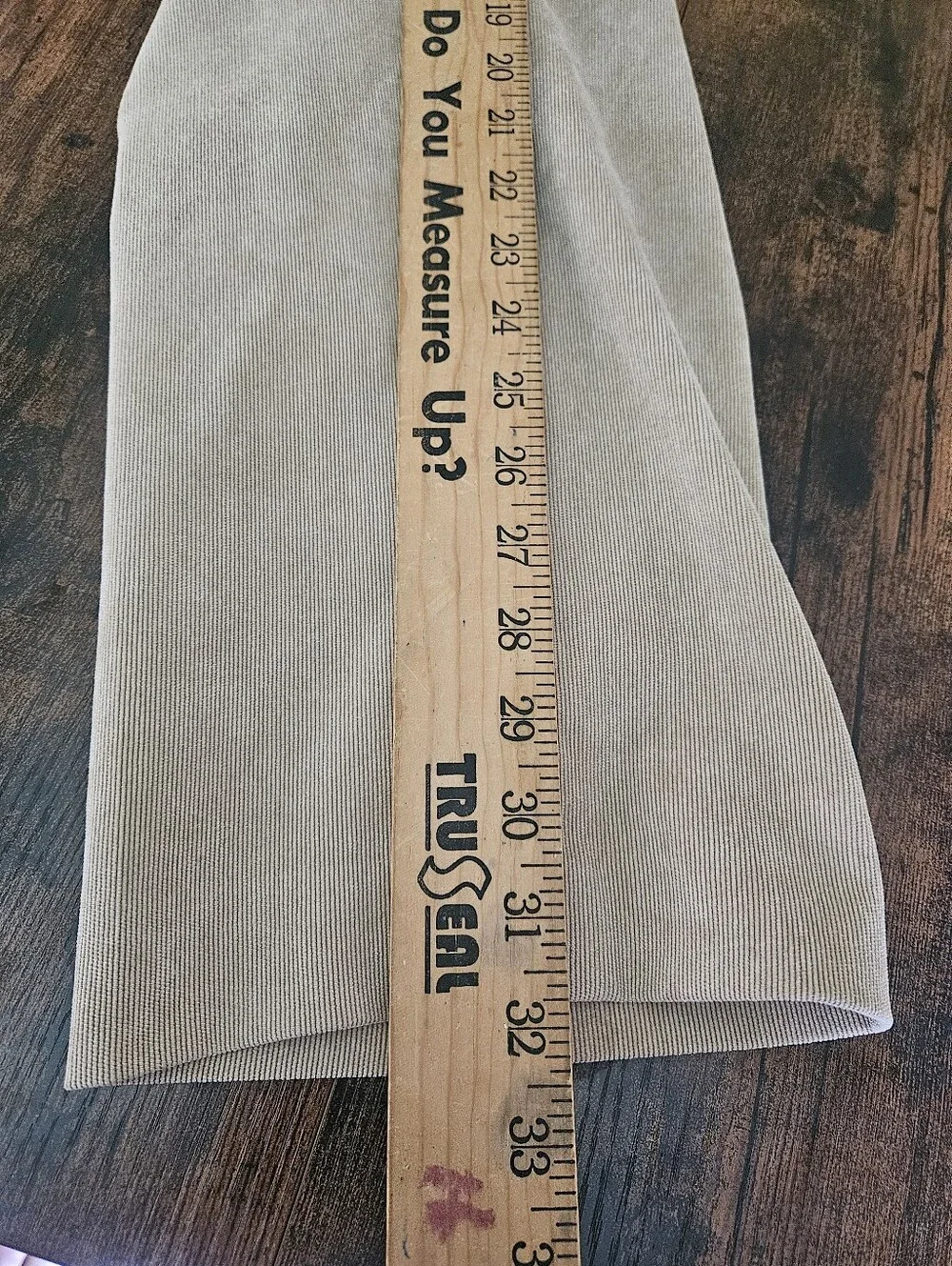Cato Women's Light Tan Corduroy Pants Size 12 - Picture 8 of 8